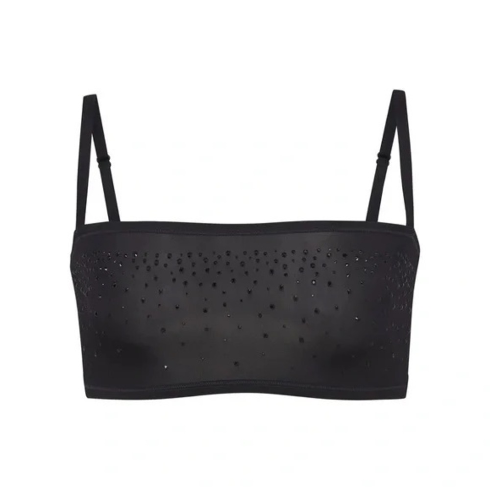 Skims jelly sheer rhinestone bralette